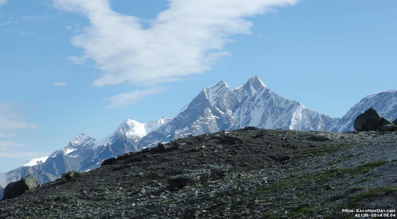 42135Cr - At the summit of Gornergrat Mountain, Zermatt